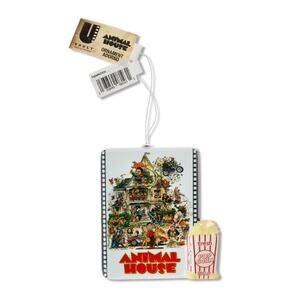 Animal House Movie Poster Decoupage Holiday Christmas Plastic Ornament New